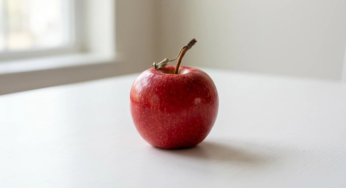 Original red apple